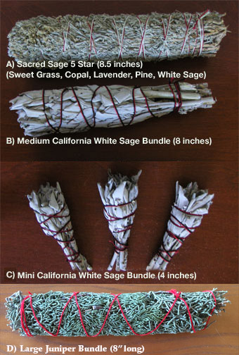 Native Sage: California white sage bundles, smudge sticks, bulk wholesale 